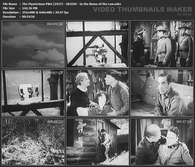 The Mysterious Pilot (1937) - S01E04 - In the Name of the Law.mkv