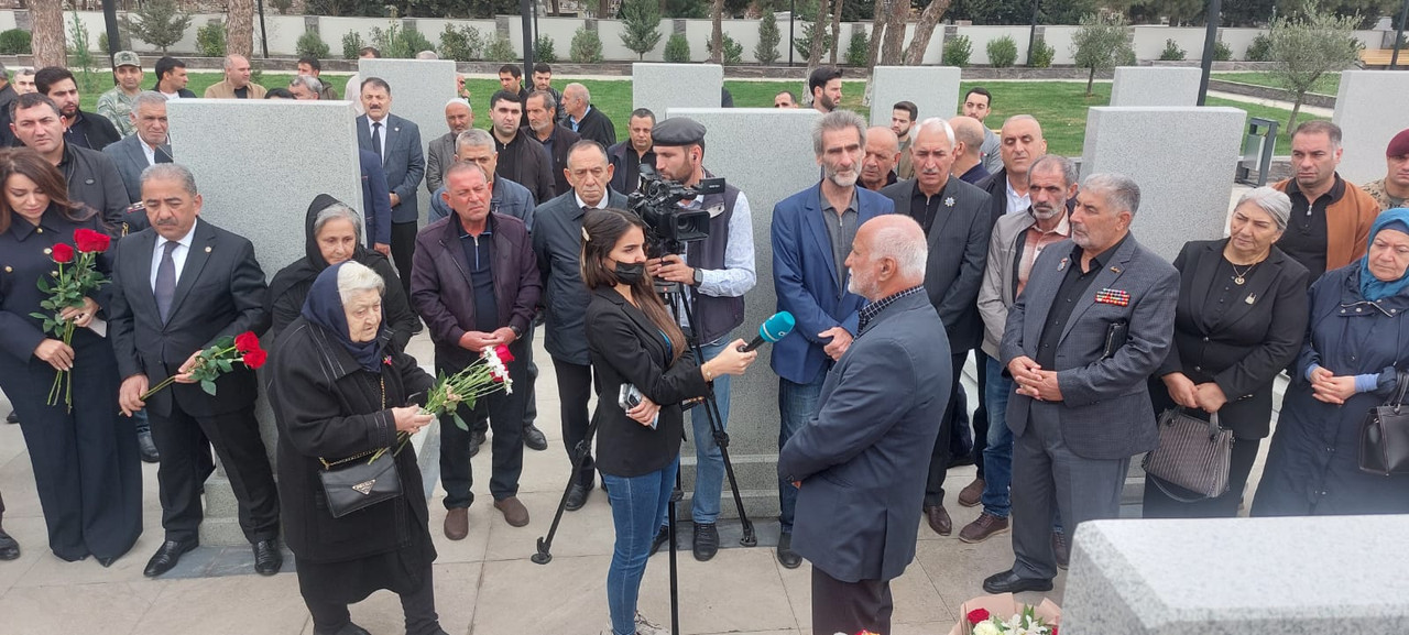 Hərbi Memorial Məzarlıqda 44 günlük Vətən müharibəsi şəhidləri ziyarət olunub