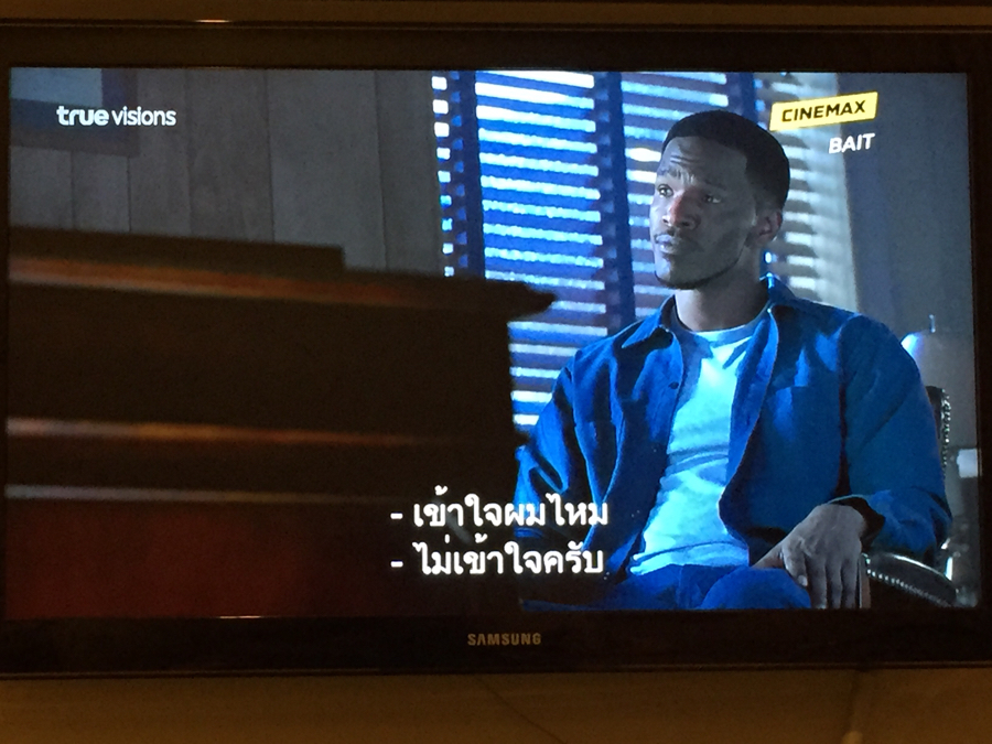 Jamie Foxx in Bait, the crime film