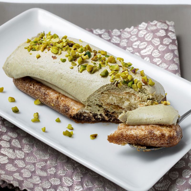 250. Tiramisù al pistacchio