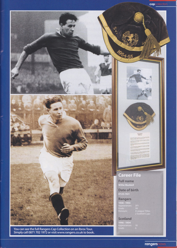 Willie Waddell Rangers News 11:5:11 2:2 copy