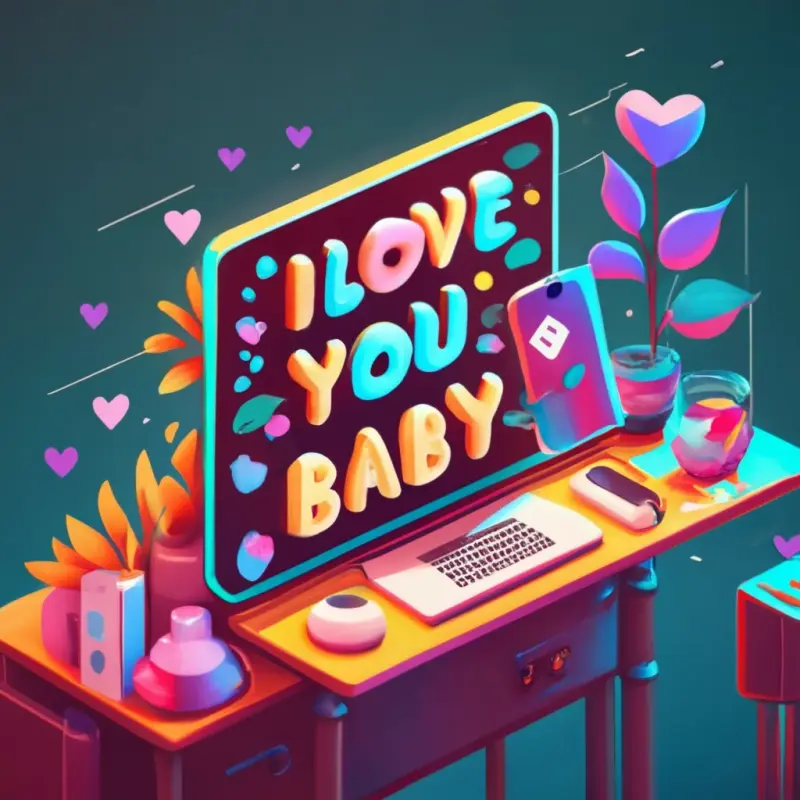 I Love You Baby 100 Times 