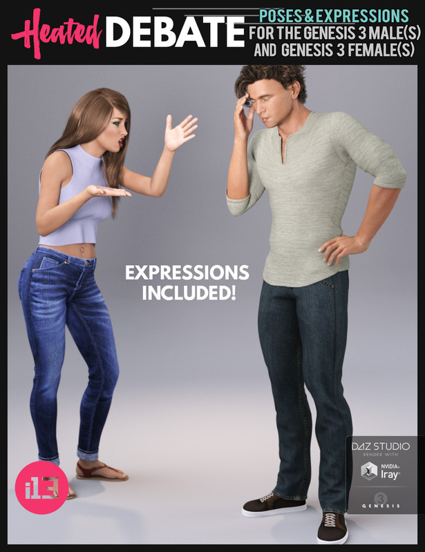 i13 Heated Debate Poses and Expressions i13 Heated Debate Poses and Expressions