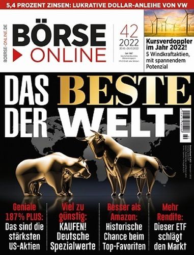 Cover: Börse Online Magazin No 42 vom 20  Oktober 2022