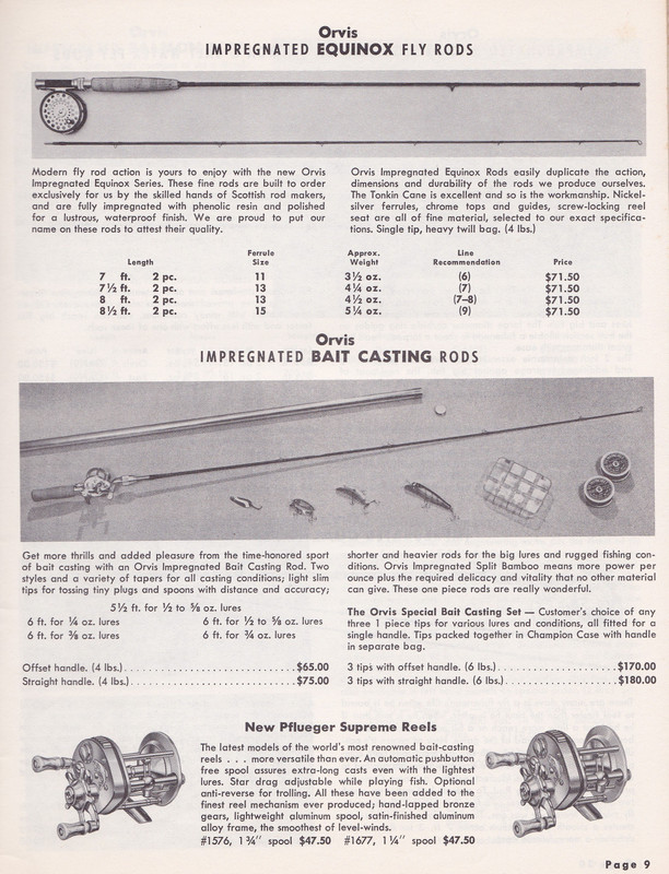 Catalog - 1967 page 9 (Equinox - Bait Casting)