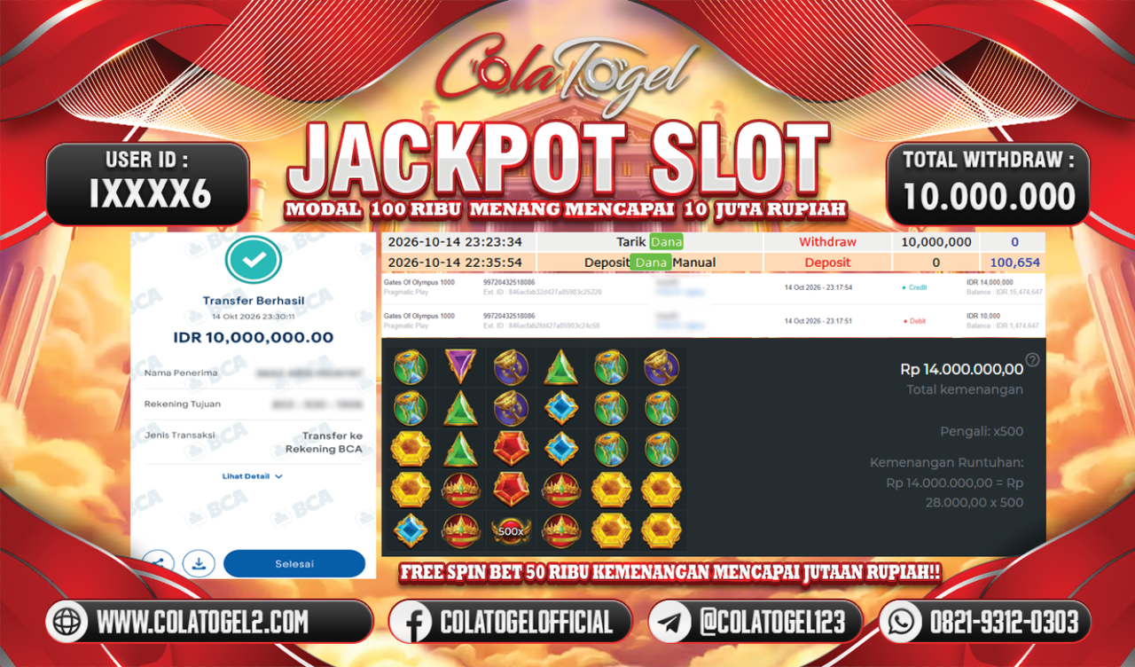 JACKPOT SLOT GACORR !!!
