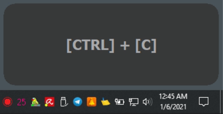VovSoft Keystroke Visualizer 2.0