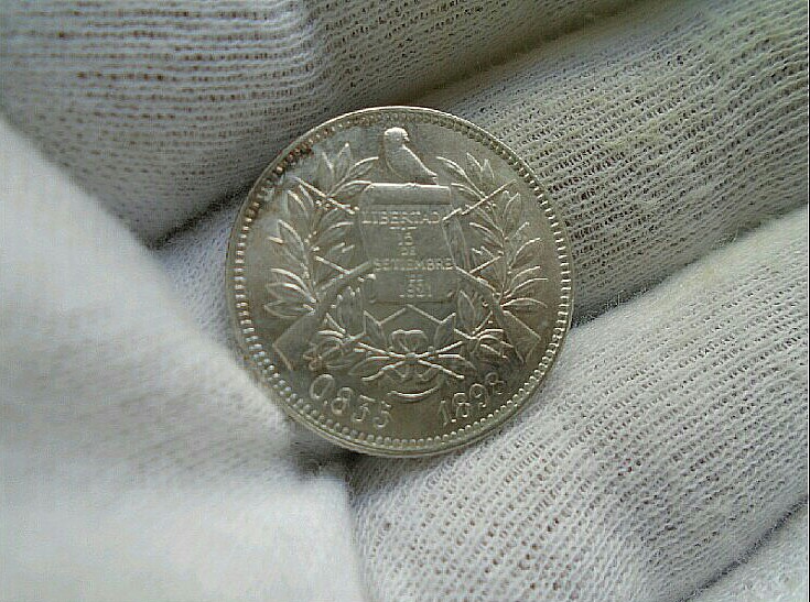 2 Reales de 1898. República de Guatemala. 20191215-122349
