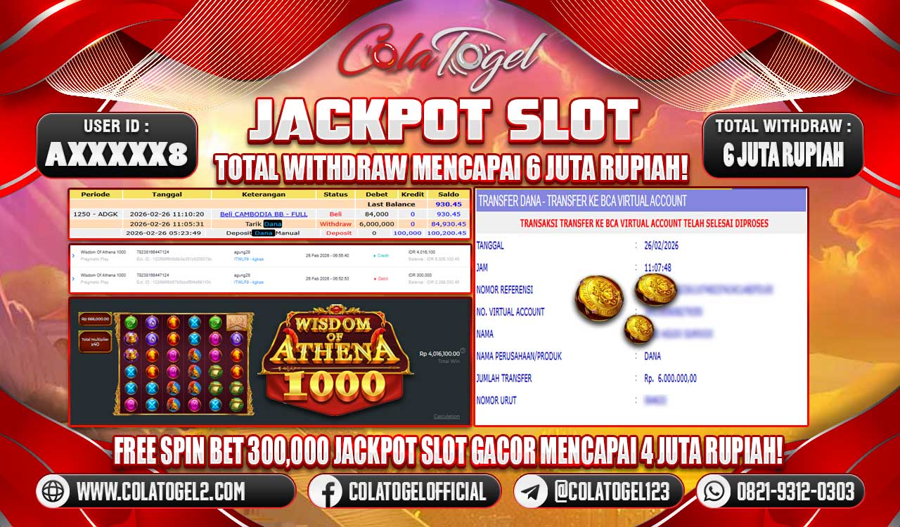 JACKPOT SLOT GACOR!!