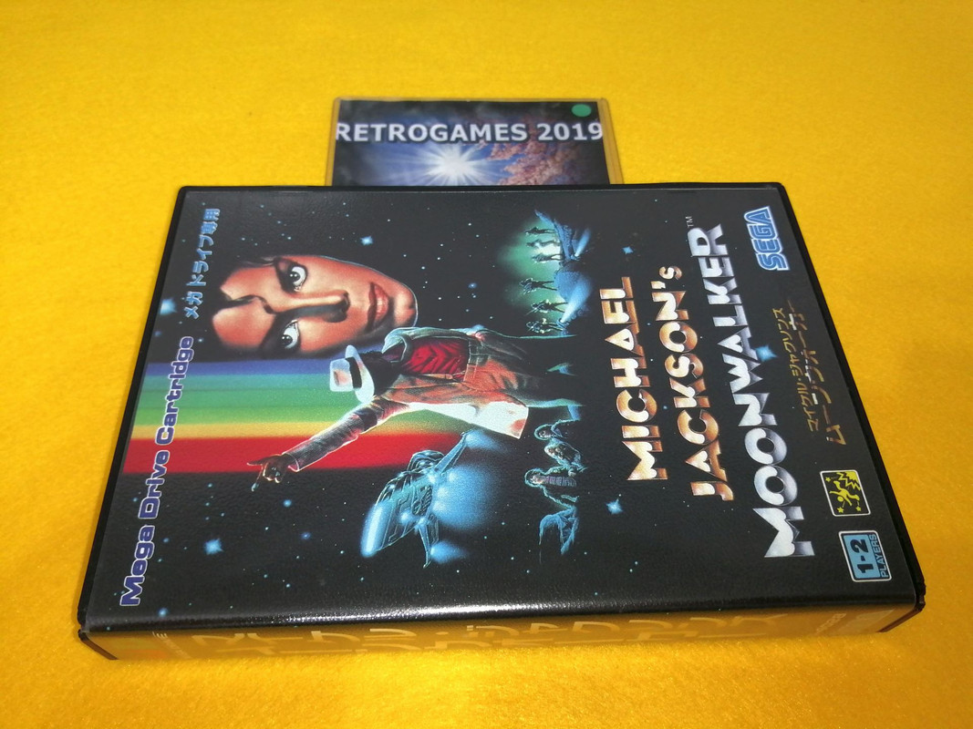MICHAEL JACKSON'S MOONWALKER SEGA Mega Drive / GENESIS | eBay