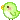 green bird