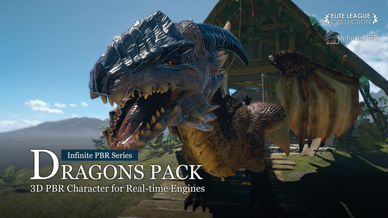 [ Reallusion Animals ] Dragons Pack