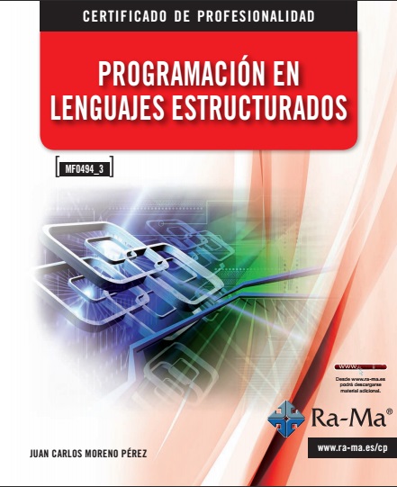 Programación en lenguajes estructurados - Juan Carlos Moreno Pérez (PDF + Epub) [VS]