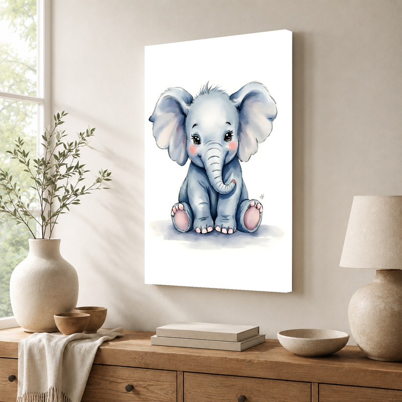 (IP008850C) Baby Elephant V10