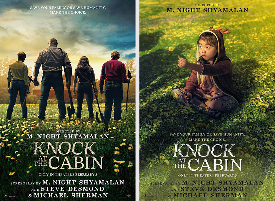 KNOCK AT THE CABINPOST - Llaman a la puerta (Knock at the Cabin) [2023] [Thriller, terror] [DVD9] [PAL] [Leng. ESP/ENG] [Subt. Multi]