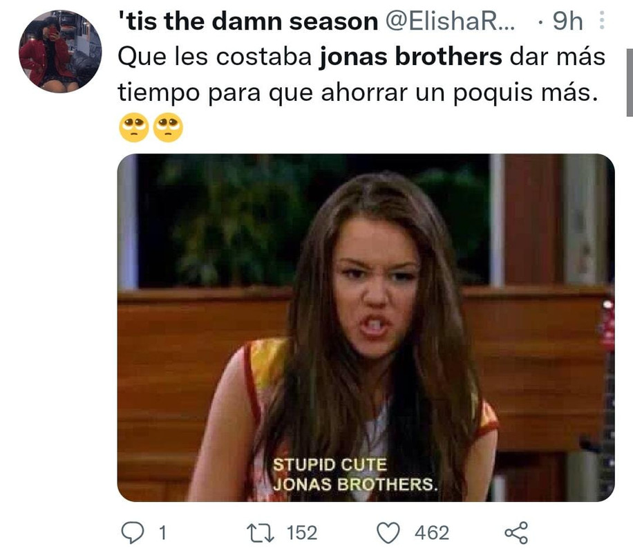 Usuarios comparten memes tras el anuncio de los conciertos de Jonas Brothers