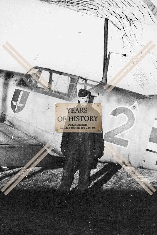 Repro Foto Flugzeug Aircraft Bf 109 Jagdgeschwader JG 52 (1)