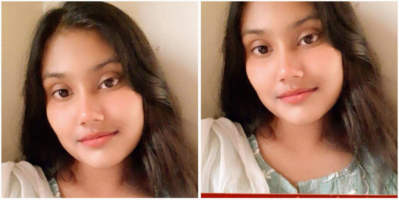 Cute indian girl showing her boob and pressing new viral