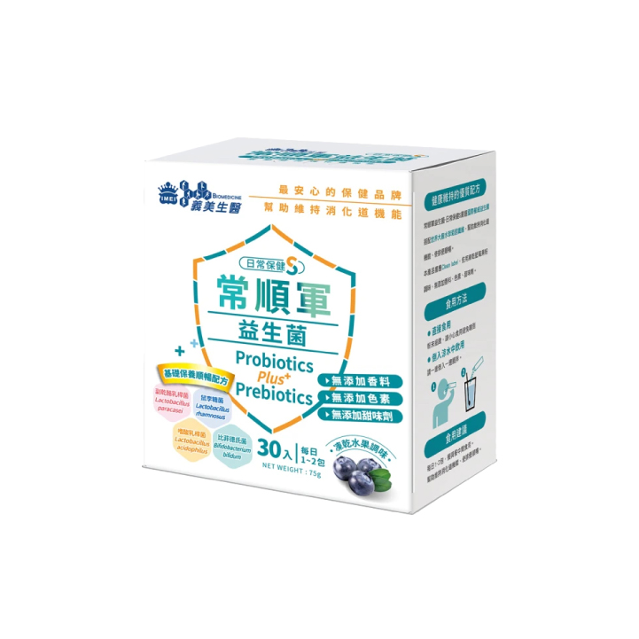 【義美生醫】常順軍益生菌 益敏保健