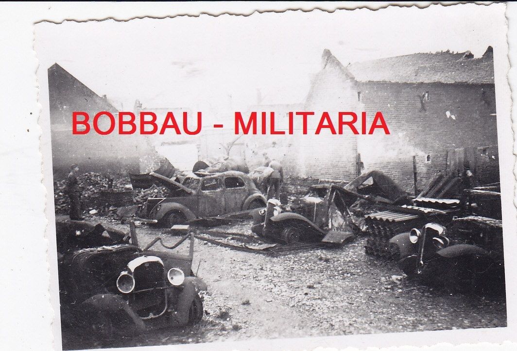 Frankreich Montcornet französische Militär-Fahrz