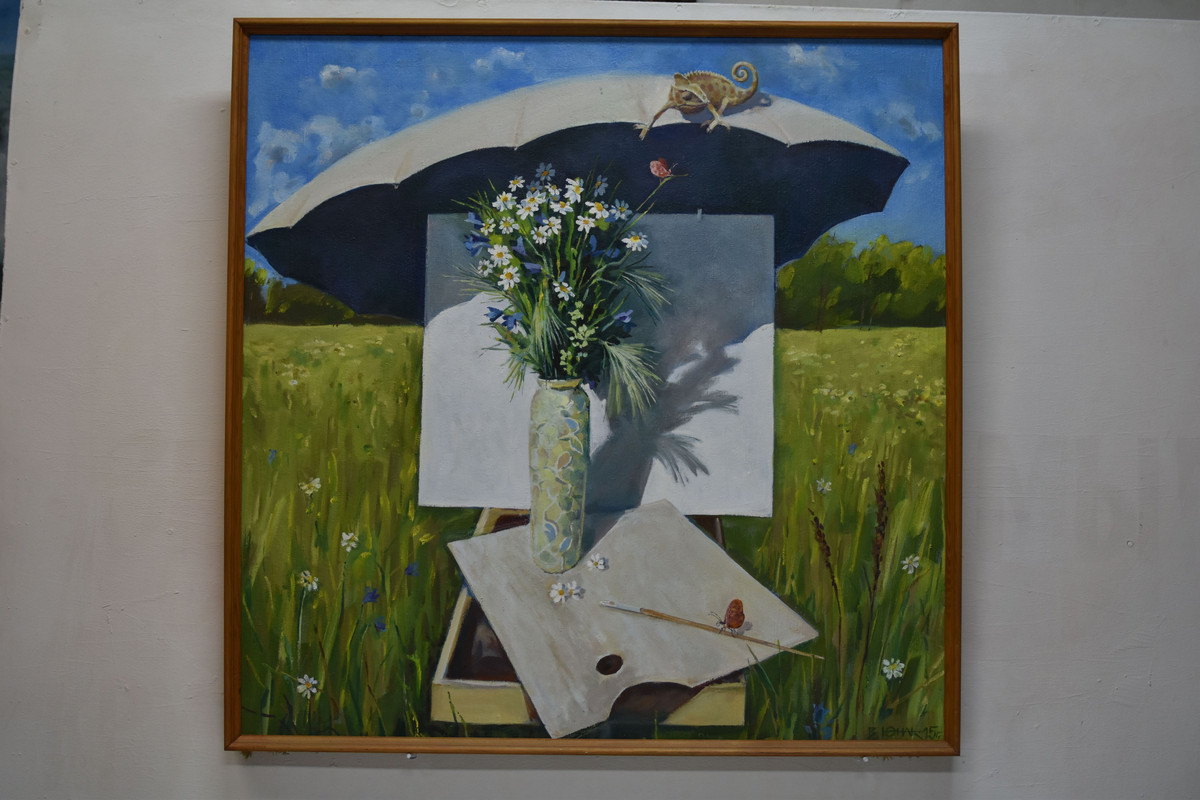 Полевые цветы. ХМ, 95х95, 2015