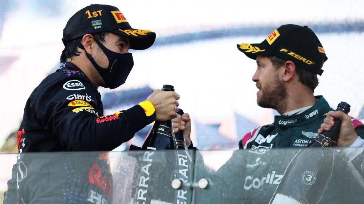 El emotivo mensaje de Checo Pérez a Sebastian Vettel por su retiro