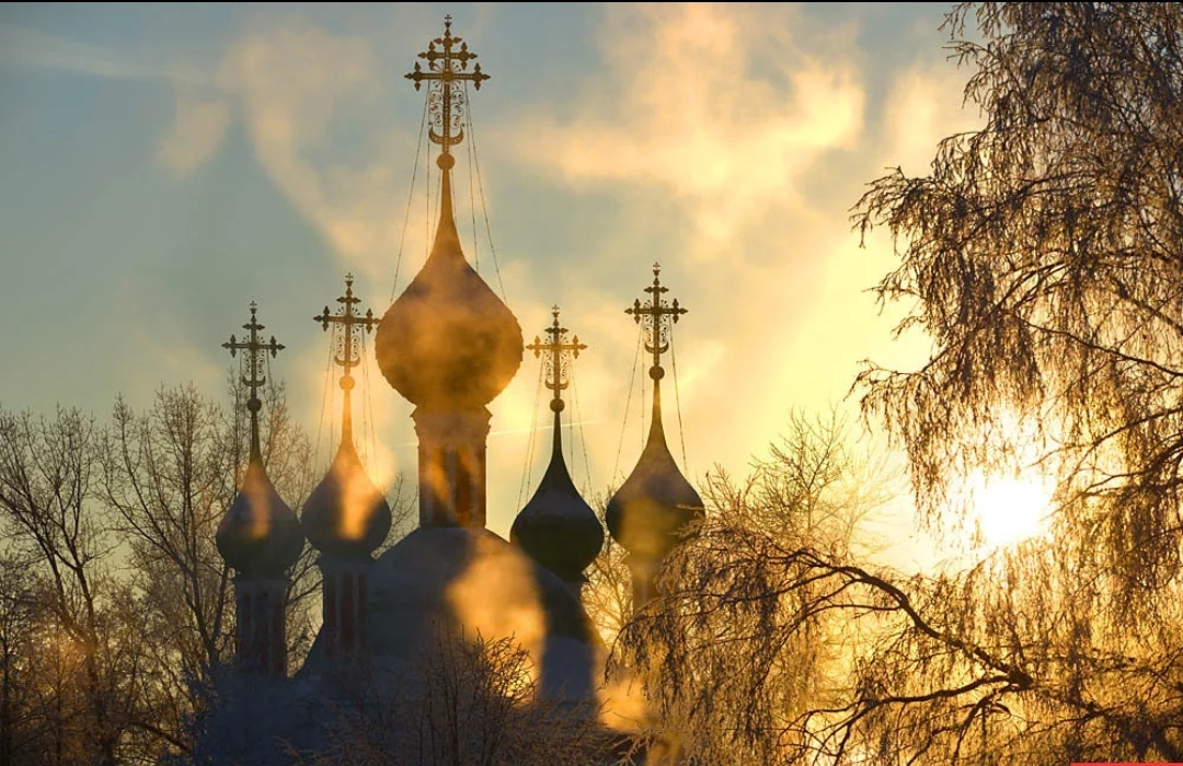 Храм на рассвете Воронеж