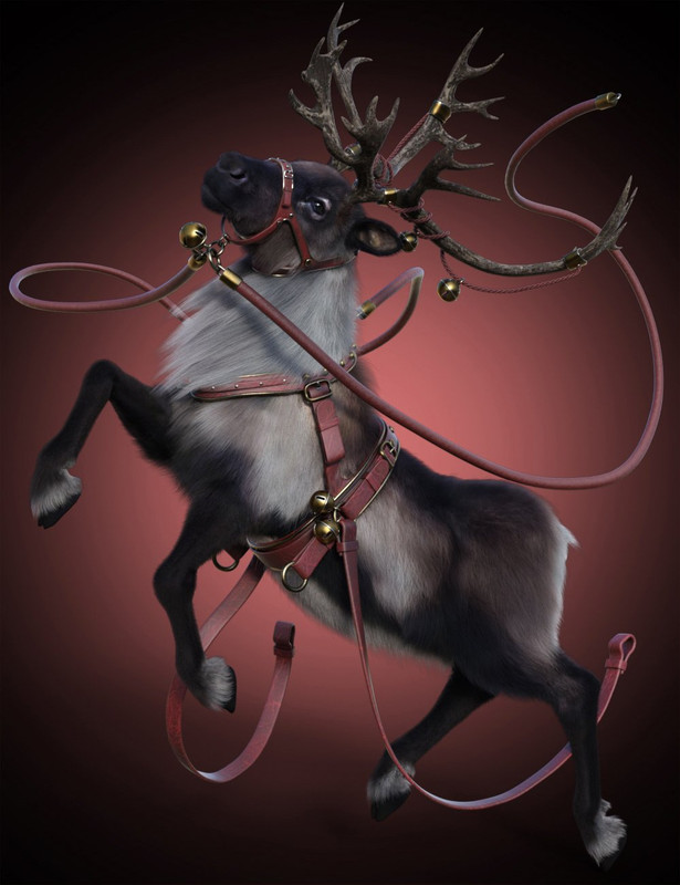  B.E.T.T.Y. Santa's Reindeer Reins