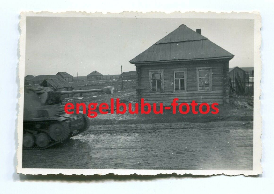 FOTO - PANZER - PANZERJÄGER MARDER - SdKfz - Einsatz Rußland