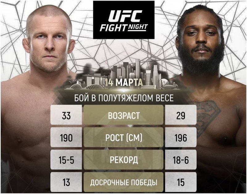 Миша Циркунов срещу Райън Спан на UFC Fight Night 187