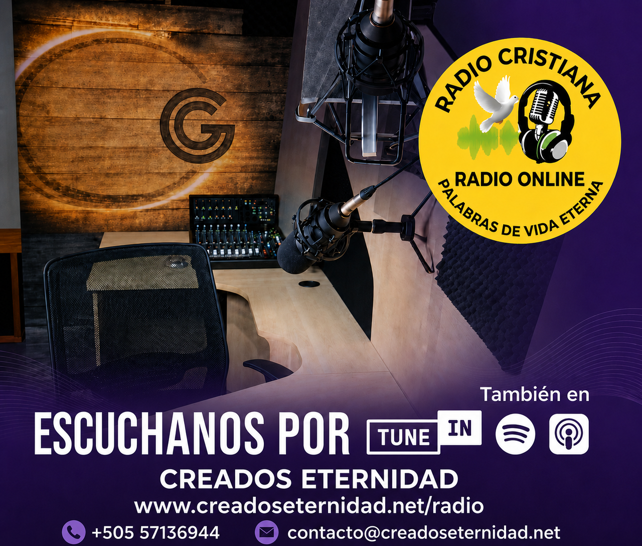 Palabras de Vida Eterna - Radio Cristiana