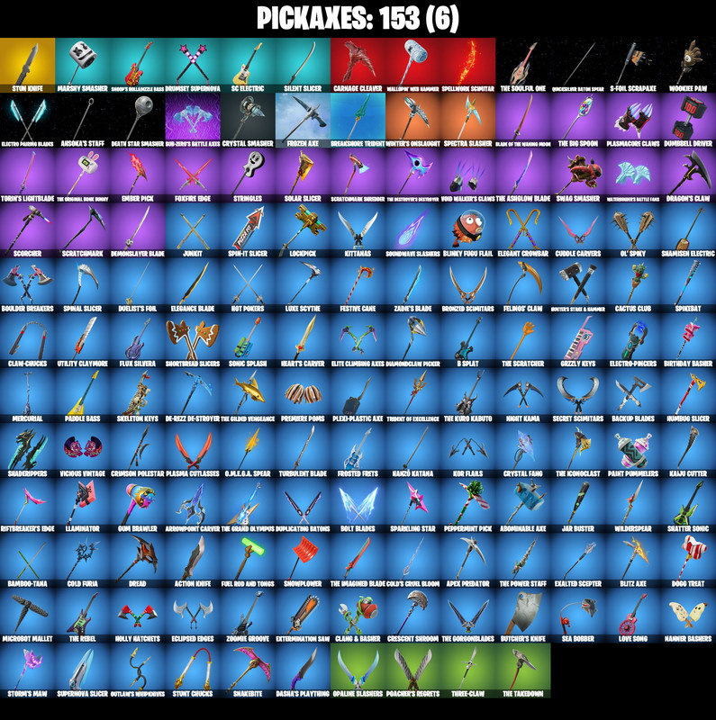 pickaxes comp