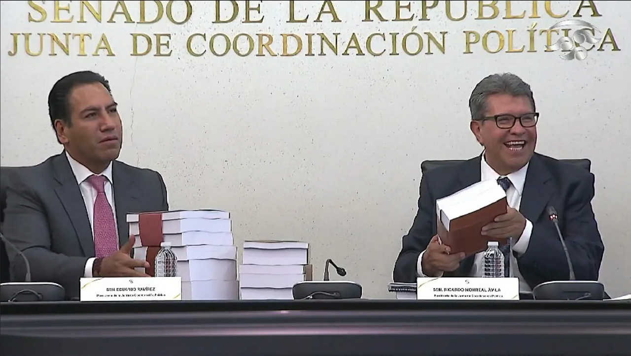 Suple Ramírez a Monreal en la presidencia de la Jucopo; Cravioto se integra