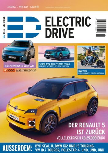 Cover: Electric Drive Magazin April No 02 2024