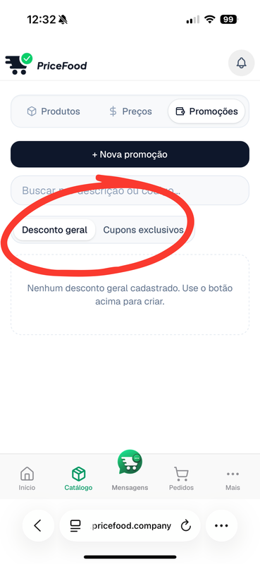 Tipos de promoção