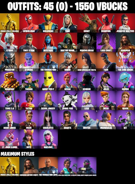skins comp