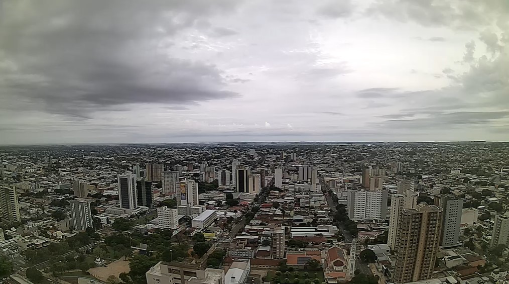 Campo Grande nesta manhã de segunda-feira