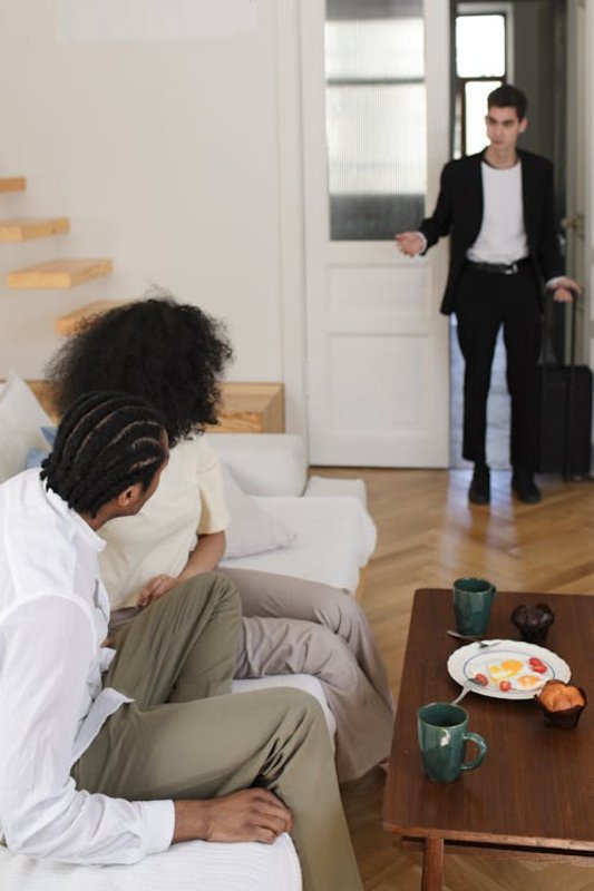 Couple in counseling session