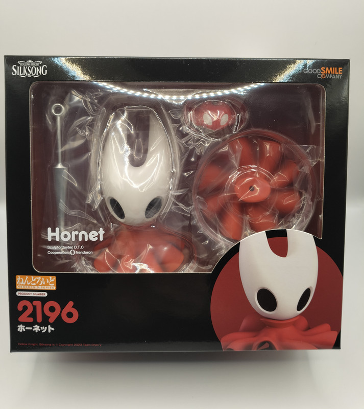 HOLLOW KNIGHT SILKSONG HORNET NENDOROID #2196 FIGURE + BONUS