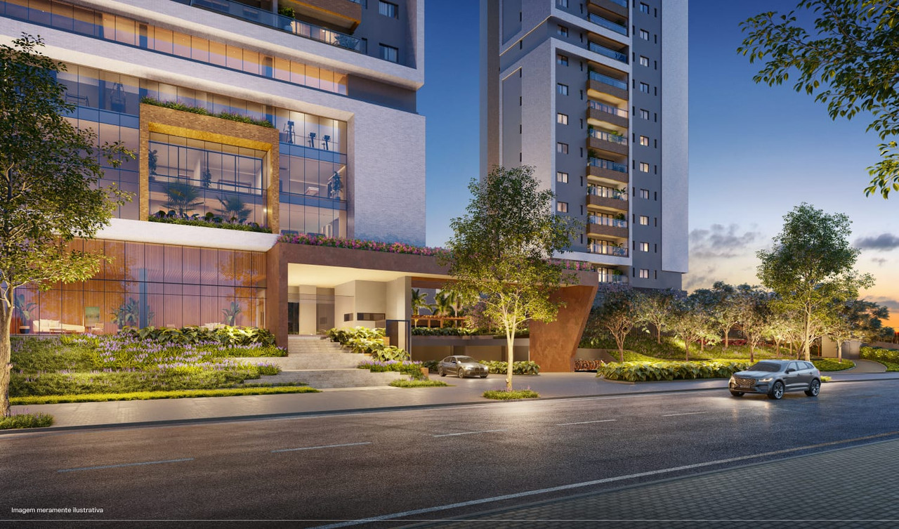 Vista aérea do microbairro Raízes