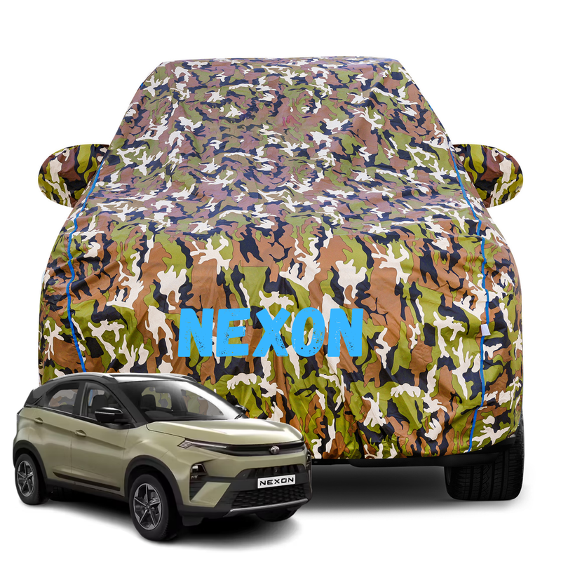 Nexon Army Car Cover
