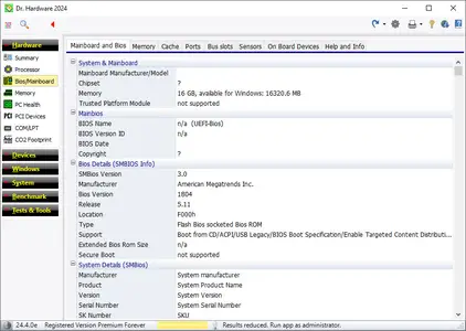 Dr.Hardware 2024 v24.4.0