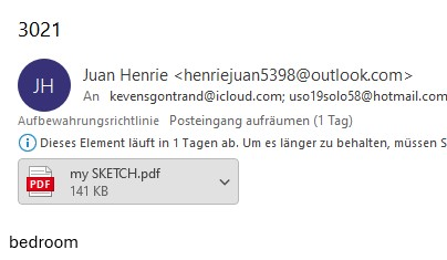 Mail mit Anhang