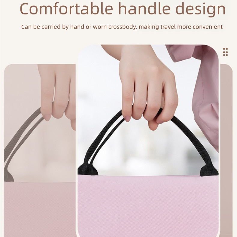 Green Double-Layer Insulated Lunch Bag with Aluminum Foil Lining, Thermal Food Carrier for Hot & Cold Meals – Large Capacity, Reusable & Easy to Clean