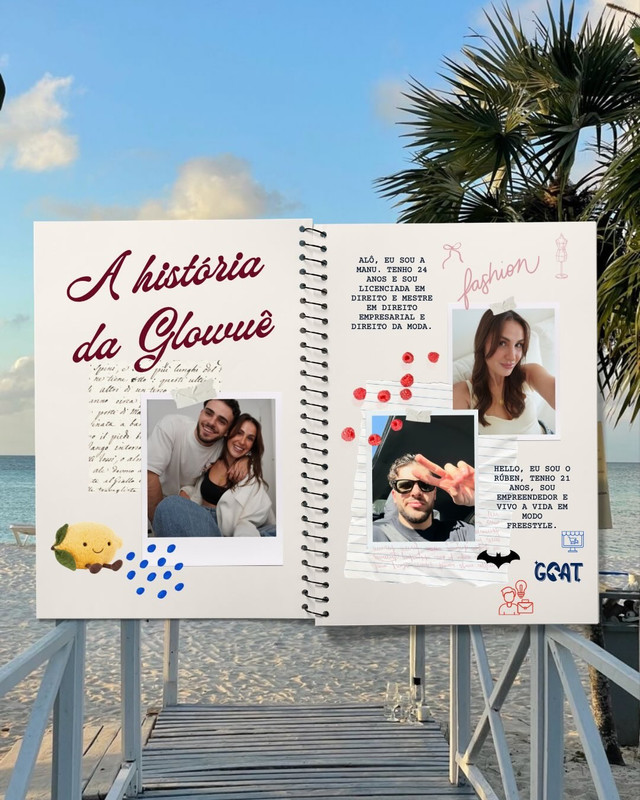 Página 1 da história da Glowuê