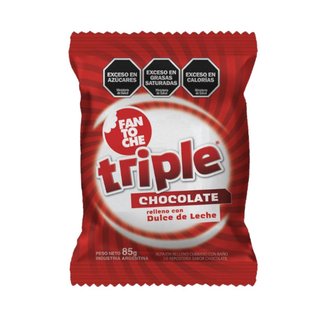 2541 | Alfajor Fantoche Triple Negro