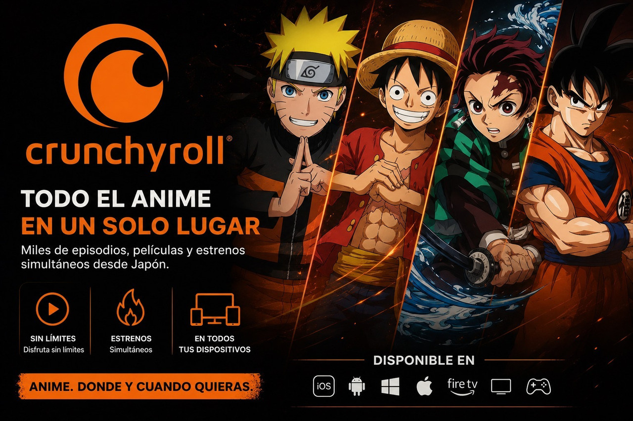 Crunchyroll Premium ( 1 Perfil )