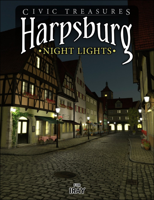 Harpsburg Night Lights for Iray Harpsburg Night Lights for Iray