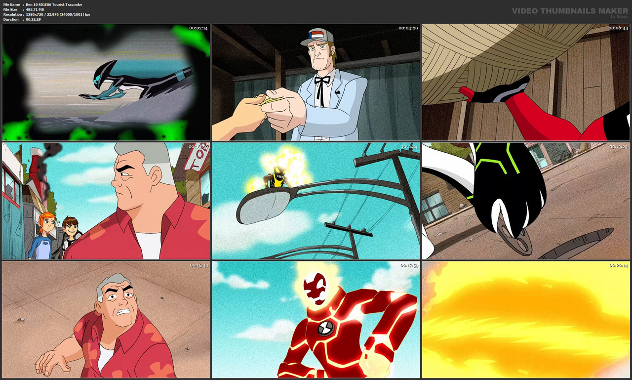 Ben 10 S01E06 Tourist Trap.mkv