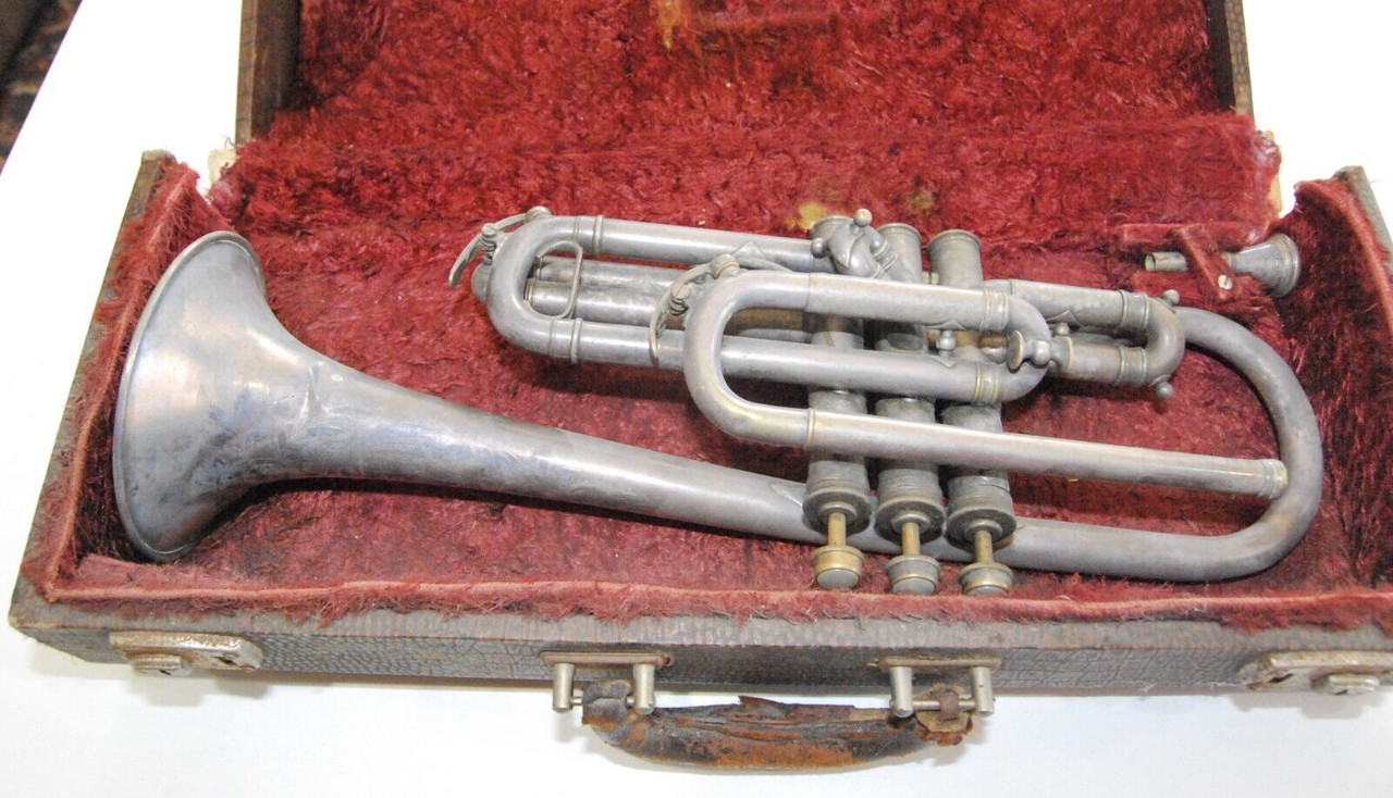 YORK & SONS 1922 Model 95 PERFECTONE CORNET sn 66188 (1)